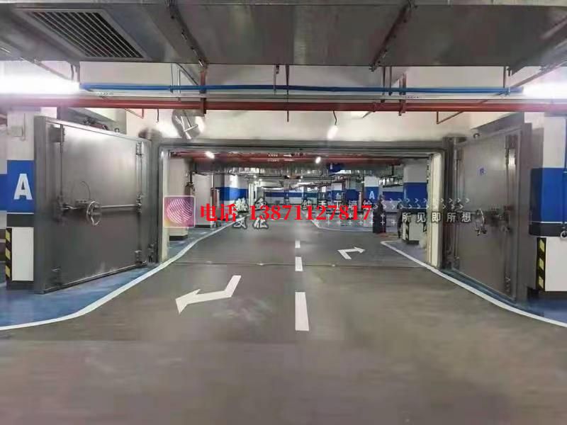 铝合金电动平移门密闭防护门